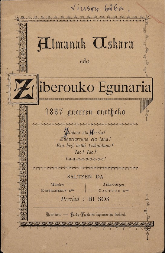 Ziberouko egunariak nümerizatürik